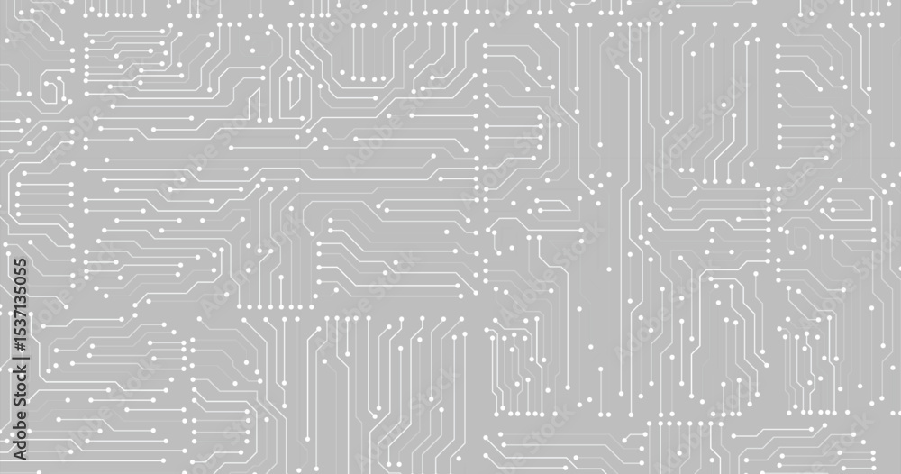 Poster circuit technology background with hi-tech digital vector illustration eps10