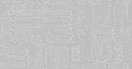 Circuit technology background with hi-tech digital vector illustration EPS10