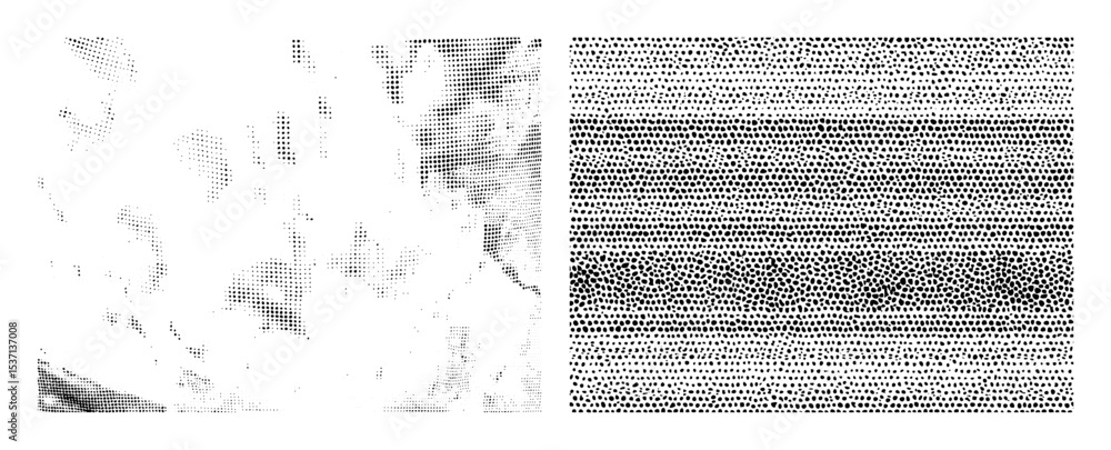 Poster vector abstract dotted create a gradient effect.