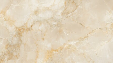 Luxurious beige marble texture with natural veins and subtle variations perfect for interior design and decorative projects