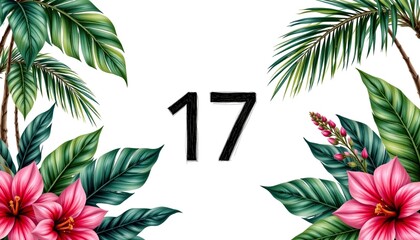 refined symbol in a minimalist style, with bright tropical tones, soft pencil lines, balanced composition, exotic allure, high resolution