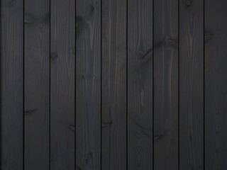 Naklejka premium Dark Gray Wood Plank Texture Background