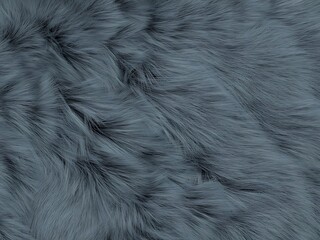 Fototapeta premium Detailed Close-up of a Dark Gray Fur Texture