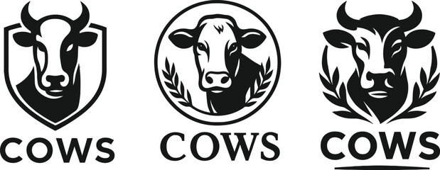 Elegant Farm Branding Logo – Clean, Customizable Vector Design. 