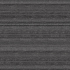 Seamless 4k photo texture material of black brushed plastic surface.