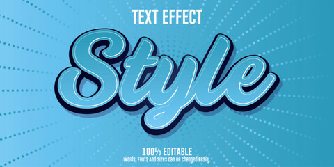 Editable text effect in Illustrator.
