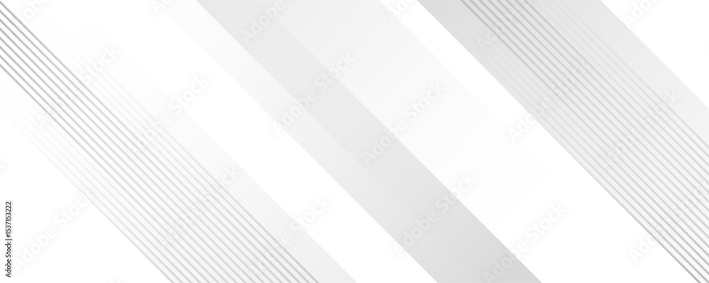 Aufkleber abstract white and gray color geometric dynamic lines pattern transparent background design.
