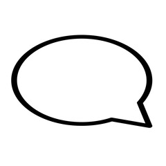 speech bubble icon vector illustration