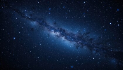 A breathtaking view of the Milky Way galaxy, showcasing stars and cosmic dust.
