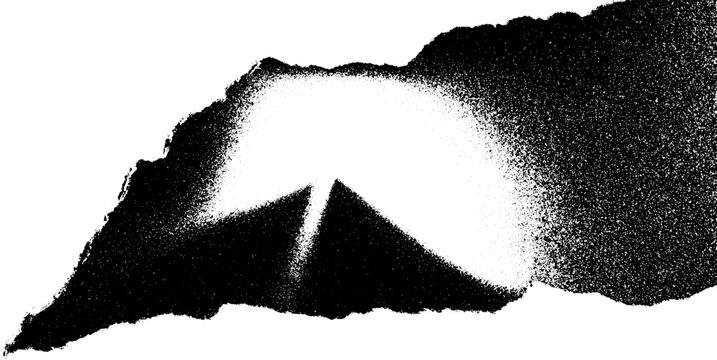 Abstract high contrast black and white texture with abrasion marks