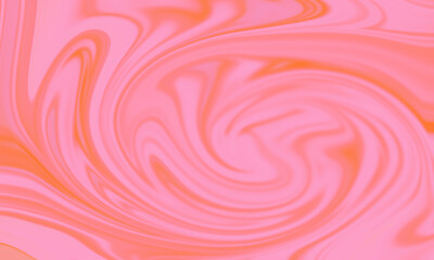 Orange Pink Swirl Marble Background – Abstract Fluid Art Texture