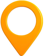 주황색 위치표시 핀Orange Position Pin