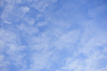 Abstract sky background with clouds, Photography background copy space