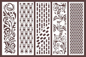 Seamless pattern jali design Vector 