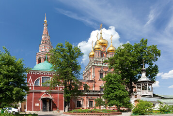 The Church of the Resurrection of Christ in Kadashi. Moscow, Russia