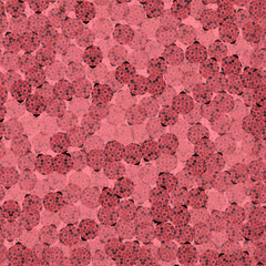 Doodle Ladybug Seamless Vector Pattern