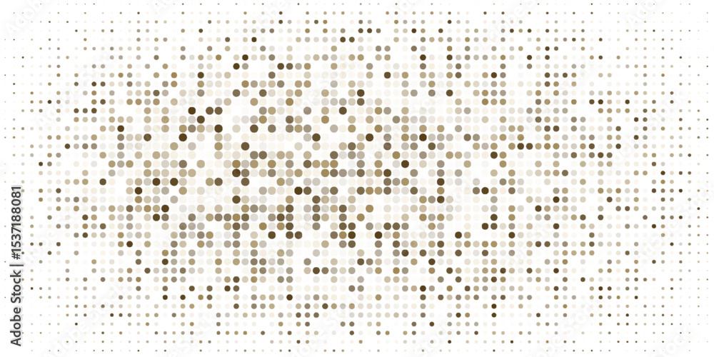 Poster dot pattern seamless background. polka dot pattern template monochrome dotted texture modern seamles