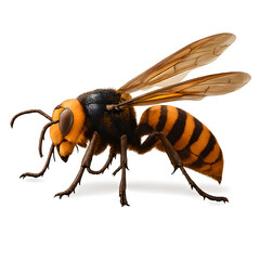 Close-up of a Giant Hornet