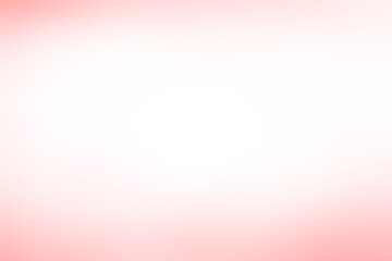 Delicate pink smooth gradient blurred abstract background, red and white background copy space