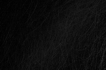 Black background scratches and noise, overlay full screen scuffs on the surface aged abstract backdrop