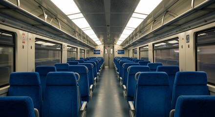 Obraz premium interior of an airplane