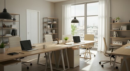 modern office room