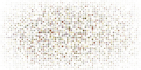 multy color Dot and star pattern seamless background. Polka dot pattern template Monochrome dotted texture modern seamless. vector eps 10