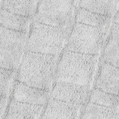 Seamless 4k photo texture material of embossed white colored reptile suede leather.