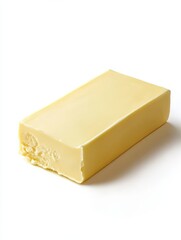 A rectangular block of butter