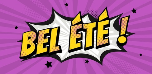 bel été déchir violet