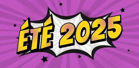 été 2025 déchir violet