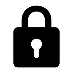 鍵、錠前のアイコン　セキュリティ・プライバシーのイメージ