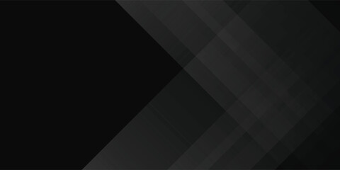 Black abstract background. Elegant dark diagonal shape elements. Modern luxury grey gradient graphic design. modern black