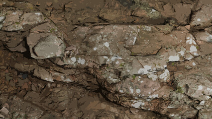 Rocky terrain
