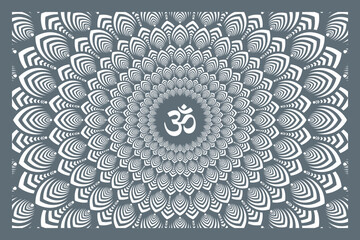 Om Jali design, Om cnc cut jali, corian jali for Temple Mandir door Window etc.