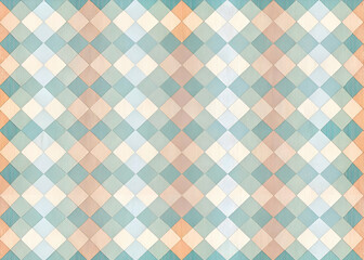 Delicate pastel plaid pattern design.
