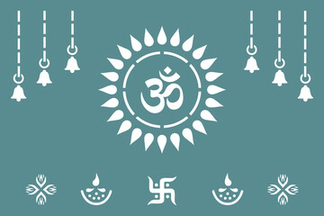 Om Jali design, Om cnc cut jali, corian jali for Temple Mandir door Window etc.