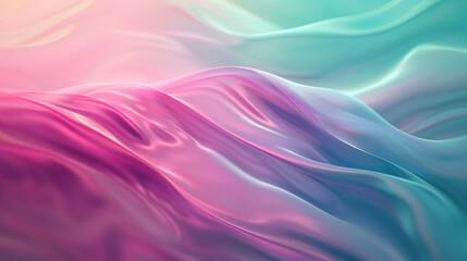 Obraz premium Soft Pink Teal Gradient Background