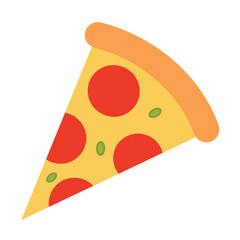 Pizza slice vector, pizza clip art, pizza toppings clip art, pizza slice clipart