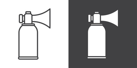 air horn icon symbol illustration logo