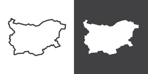 bulgaria icon symbol illustration logo