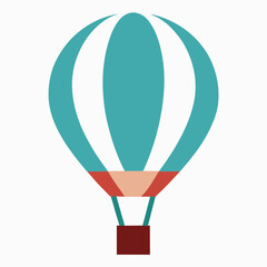 Obraz premium hot air balloon vector