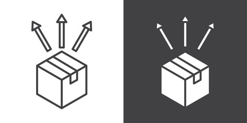 distribute icon symbol illustration logo