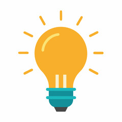 light bulb vector illustration