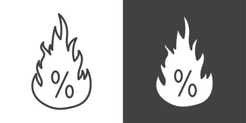 hot sale icon symbol illustration logo