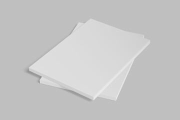 two books with front and back covers