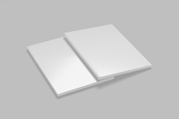 two books with front and back covers
