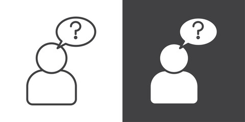 problem solving icon symbol illustration logo