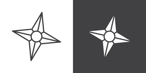shuriken icon symbol illustration logo