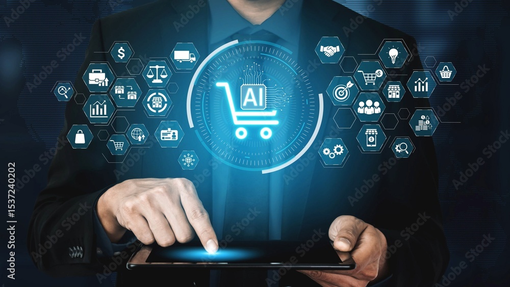 Poster ai transforms ecommerce by enabling smart product recommendations, ai automated shopping decisions, 